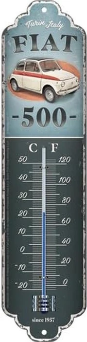 Nostalgic Art Retro Thermometer Turin Italy, analog