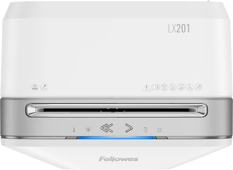 Fellowes Powershred LX201 weiß, 2x12mm