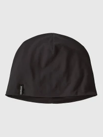 Patagonia Overlook Merino Wool Liner Beanie schwarz