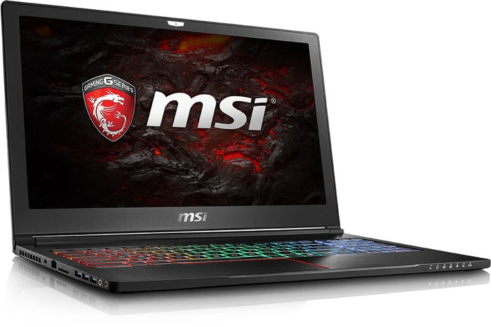 MSI GS63VR 6RF16H11 Stealth Pro, Core i7-6700HQ, 16GB RAM, 128GB SSD, 1TB HDD, GeForce GTX 1060, DE