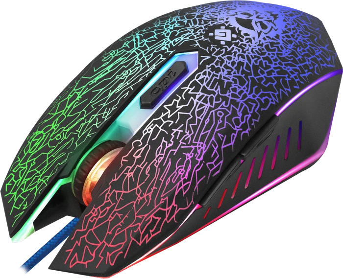 Defender Shock GM-110L RGB Gaming Mouse schwarz, USB