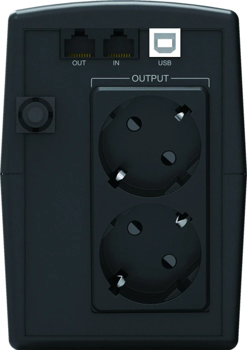 Conceptronic ZEUS02ESP USV, 850VA, USV Schuko, Schuko, USB