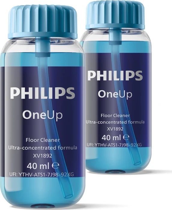 Philips XV1892/02 OneUp Ultrahochkonzentrierter Bodenreiniger, 80ml (2x 40ml)