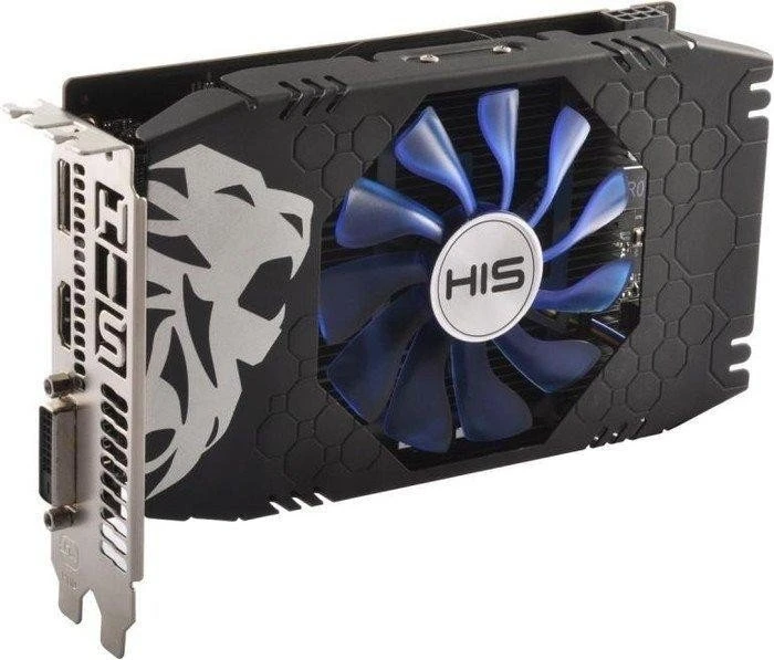 HIS Radeon RX 460 iCooler OC, 2GB GDDR5, DVI, HDMI, DP