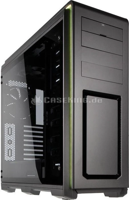 Phanteks Enthoo Luxe Tempered Glass grau, Glasfenster