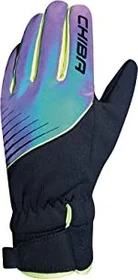 Chiba Waterproof Fahrradhandschuhe rainbow reflex/schwarz (Junior)