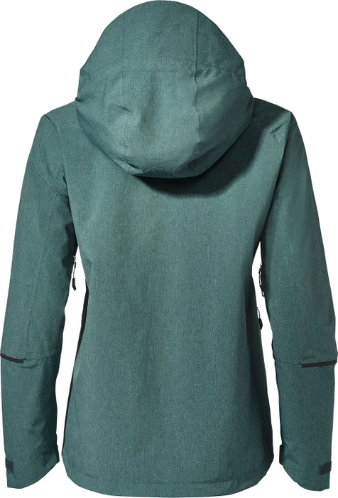 Vaude Yaras Warm Rain Fahrradjacke dusty forest (Damen)