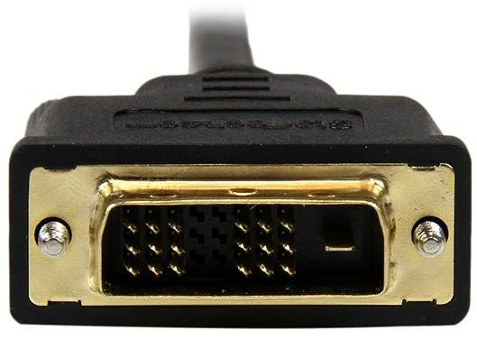 StarTech HDMI Typ-D Micro/DVI-D Adapterkabel schwarz, 1m
