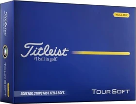 Titleist Tour Soft Golfbälle gelb, 12 Stück