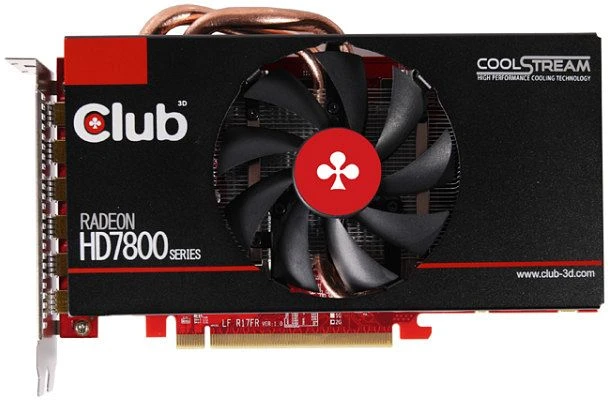 Club 3D Radeon HD 7870 GHz Edition Eyefinity 6, 2GB GDDR5, 6x mDP