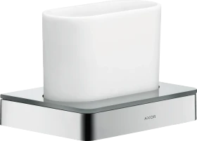 Hansgrohe Axor Universal Softsquare Zahnputzbecher mit Halter chrom