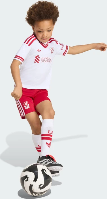 adidas Liverpool FC 2026/2027 Auswärtsausrüstung kurzarm (Junior)