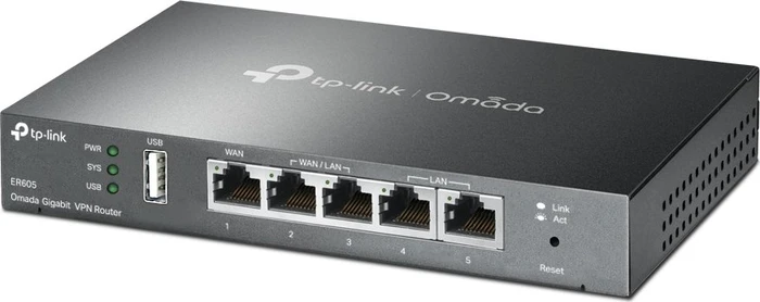 TP-Link Omada ER605 Gigabit Router, 5x RJ-45