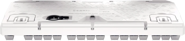 Endorfy Thock TKL Pudding, Onyx White, PBT, LEDs RGB, Kailh BROWN, USB, DE