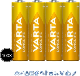 Varta Longlife Mignon AA, 4er-Pack