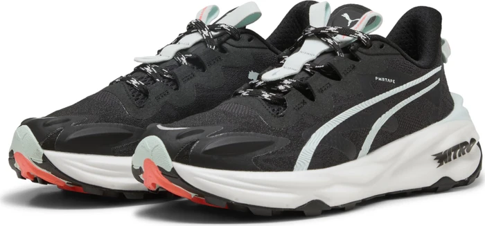 Puma Fast-Trac Nitro 3 puma black/glowing red/peaceful blue (Damen)