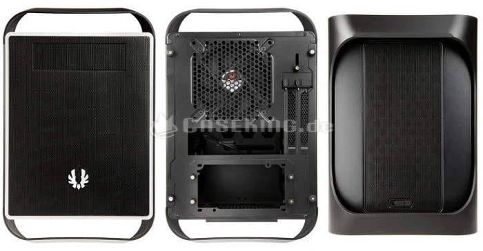 BitFenix Prodigy schwarz/pink, Mini-ITX