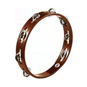 Meinl Traditional Wood Tambourine Steel 1 Row