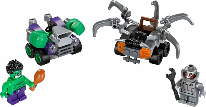 LEGO Marvel Super Heroes Spielset - Mighty Micros Hulk vs. Ultron