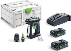 Festool C 18 HPC 4.0 I-Plus Akku-Bohrschrauber inkl. Systainer + 2 Akkus 4.0Ah