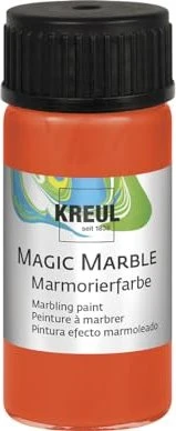Kreul Magic Marble Marmorierfarbe, orange, 20ml