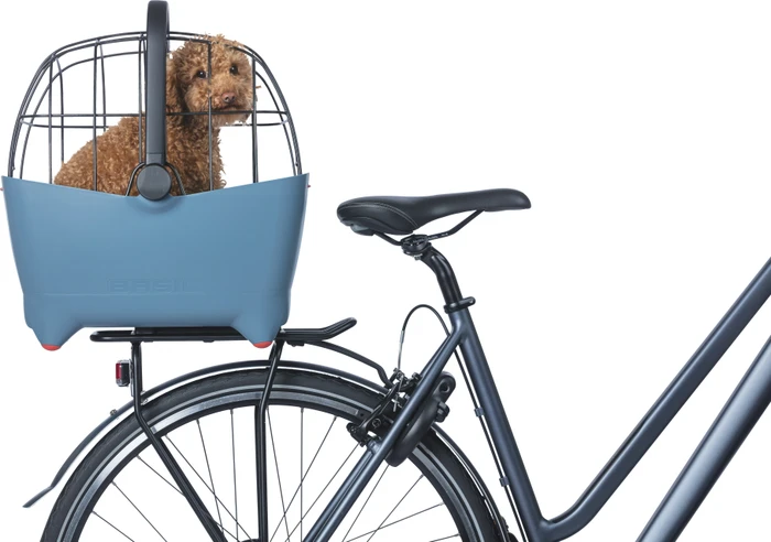 Basil Buddy MIK Fahrradkorb blau