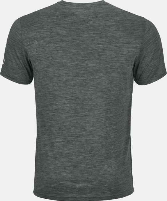 Ortovox 150 Cool Brand Funktionsshirt kurzarm black steel blend (Herren)