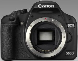 Canon EOS 500D mit Objektiv Fremdhersteller