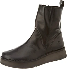 Fly London Zip Up Ankle Boots rug black (Damen)