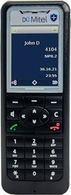 Mitel 622dt ohne Ladeschale schwarz/silber