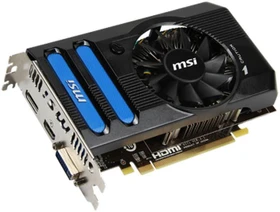 MSI Radeon HD 7770 GHz Edition, R7770-PMD1GD5, 1GB GDDR5, DVI, HDMI, DP