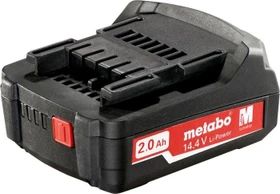 Metabo Werkzeug-Akku 14.4V, 2.0Ah, Li-Ionen [2.0Ah] [28.8Wh]