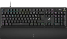 Corsair Gaming K70 CORE, schwarz, mit Handballenauflage, MLX RED, USB, DE (CH-910981E-DE)