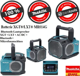 Makita MR014G Akku-/Elektro-Baustellenlautsprecher solo