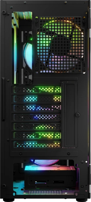 Logic Concept Portos ARGB Midi Black, Glasfenster