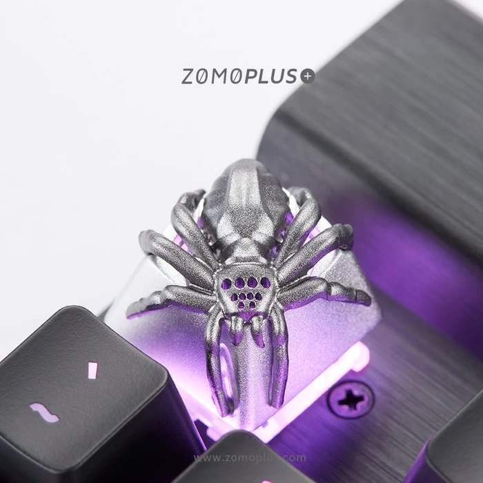 Zomoplus Fantastic Beasts Series Keycap Spinne, Aluminium, silber, 1 Taste