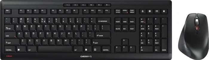 Cherry Stream Desktop Comfort schwarz, USB, EU
