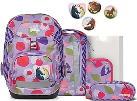 Ergobag Pack BlütenzauBär 2025 Schulrucksack-Set, 6-tlg.