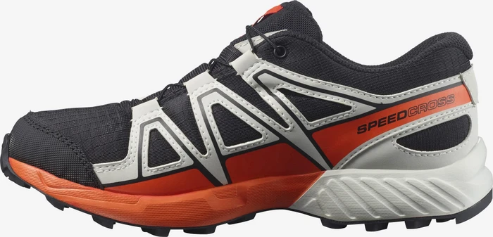 Salomon Speedcross CSWP black/lunar rock/cherry tomato (Junior)