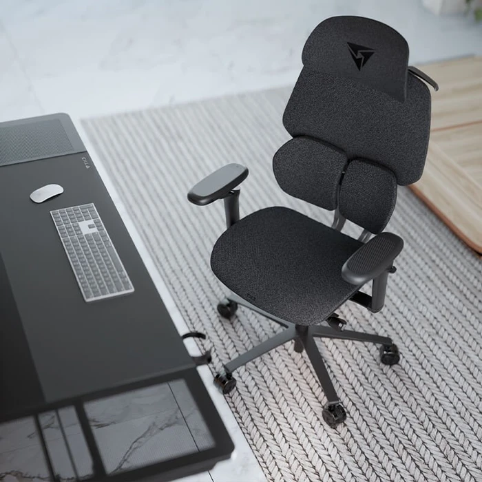 Thunder X3 Flex Pro Loft Light Grey Gamingstuhl, hellgrau