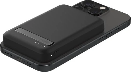 Belkin BoostCharge Pro Magnetic Power Bank with Qi2 (15W) 5K schwarz
