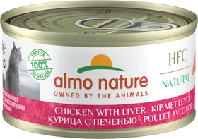 almo nature HFC Natural Cats 70 II, Huhn mit Leber, 70g