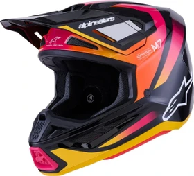 Alpinestars S-M7 Rise schwarz/gelb/rosa