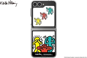 Samsung Slash B Slash Keith Haring Photo Flipsuit Card