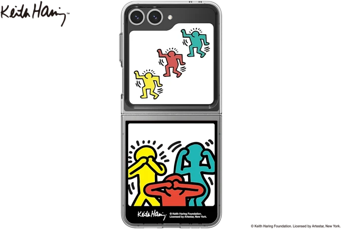 Samsung Slash B Slash Keith Haring Photo Flipsuit Card