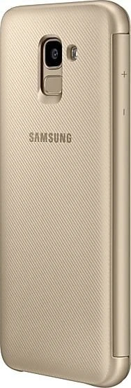 Samsung Wallet Cover für Galaxy J6 (2018) gold