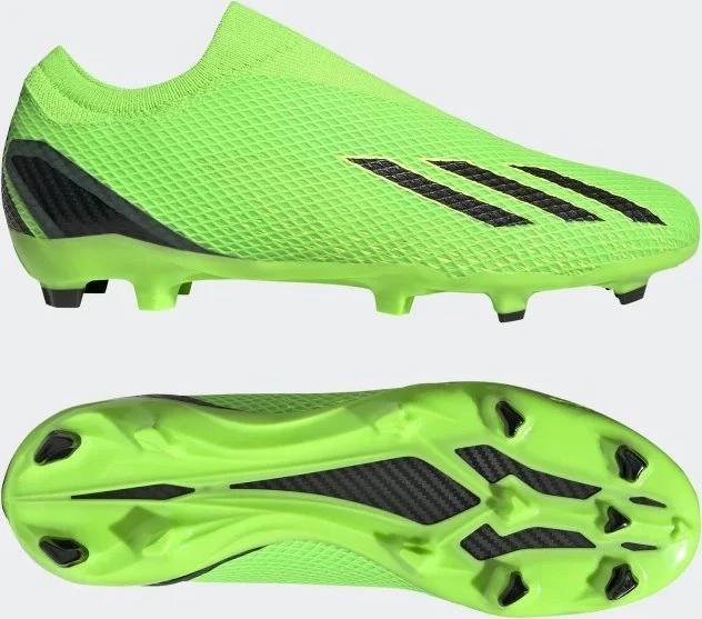 adidas X Speedportal.3 Laceless FG solar green/core black/solar yellow