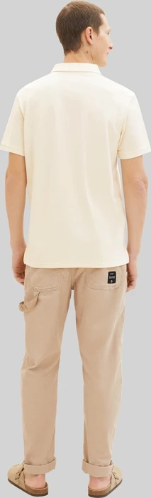 Tom Tailor Piqué Poloshirt kurzarm weiß (Herren)