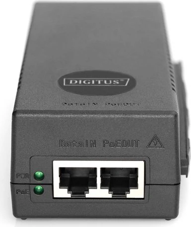 Digitus Wallmount 10G PoE-Injektor, 2x RJ-45, 30W PoE+