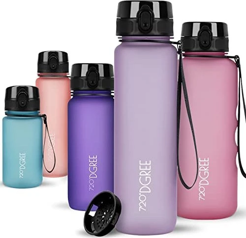720°DGREE uberBottle softTouch Trinkflasche 1l lilac